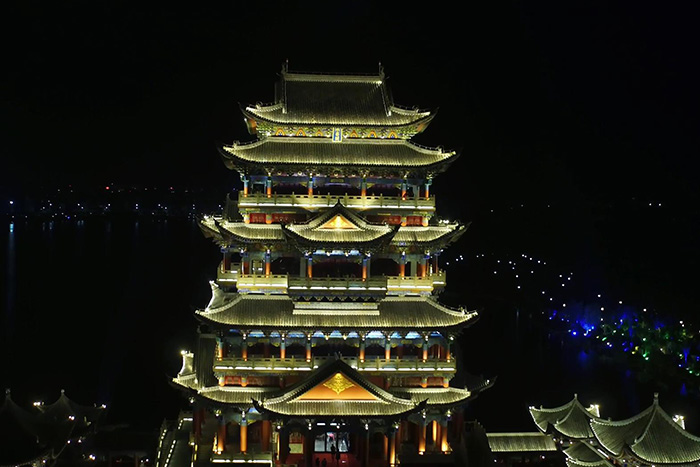 景區(qū)古建筑外墻亮化工程