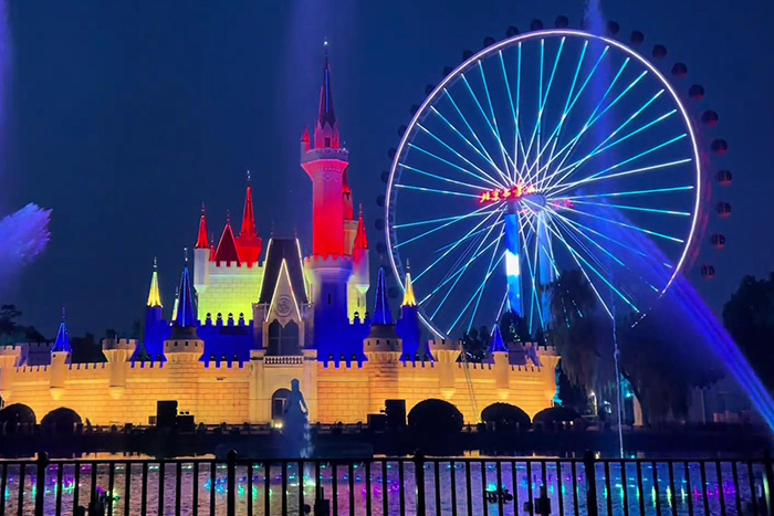 游樂(lè)場(chǎng)摩天輪亮化工程